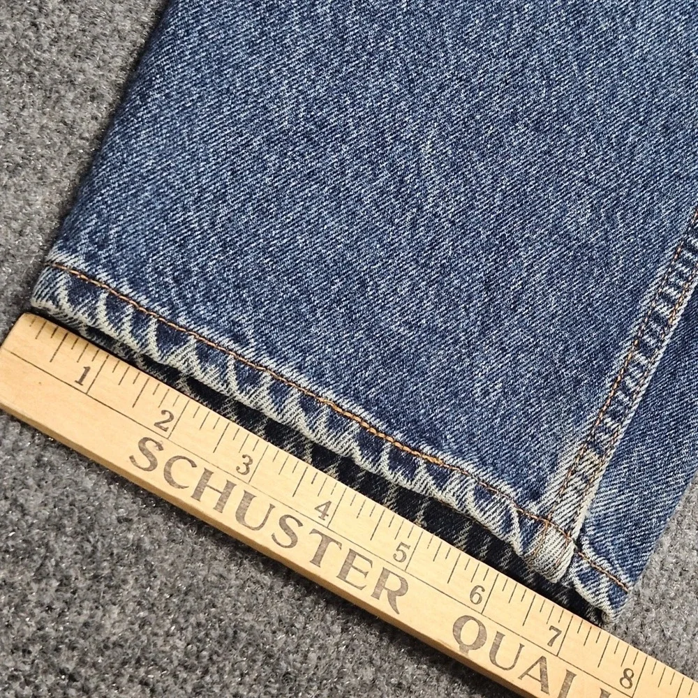 Vintage Levis 560 Jeans Orange Tab Mens 36x32 Blue Loose Fit Tapered Made in USA